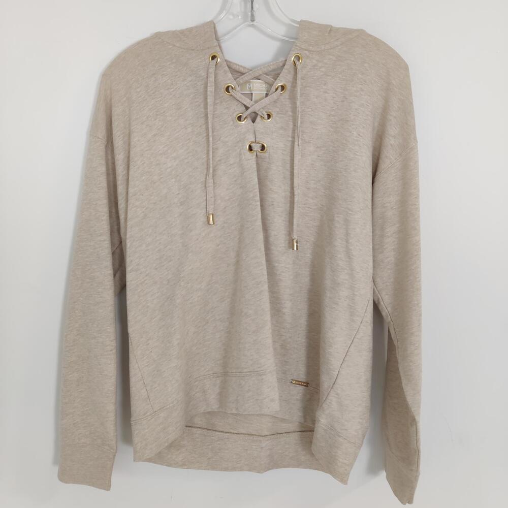 Michael Kors Women's Hoodie Size Large Old Money Cotton
